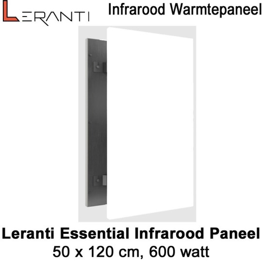 Leranti Essential 600 Watt infrarood paneel, 50 x 120 cm|Luchtreinigeronline