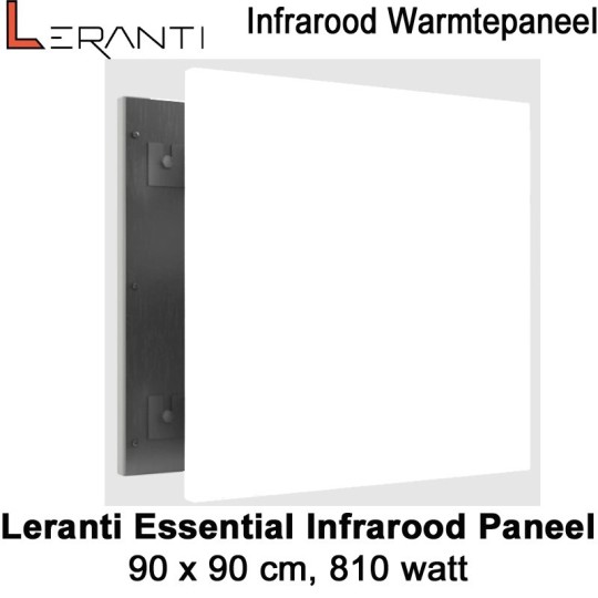 Leranti Essential 810 Watt infrarood paneel, 90 x 90 cm|Luchtreinigeronline