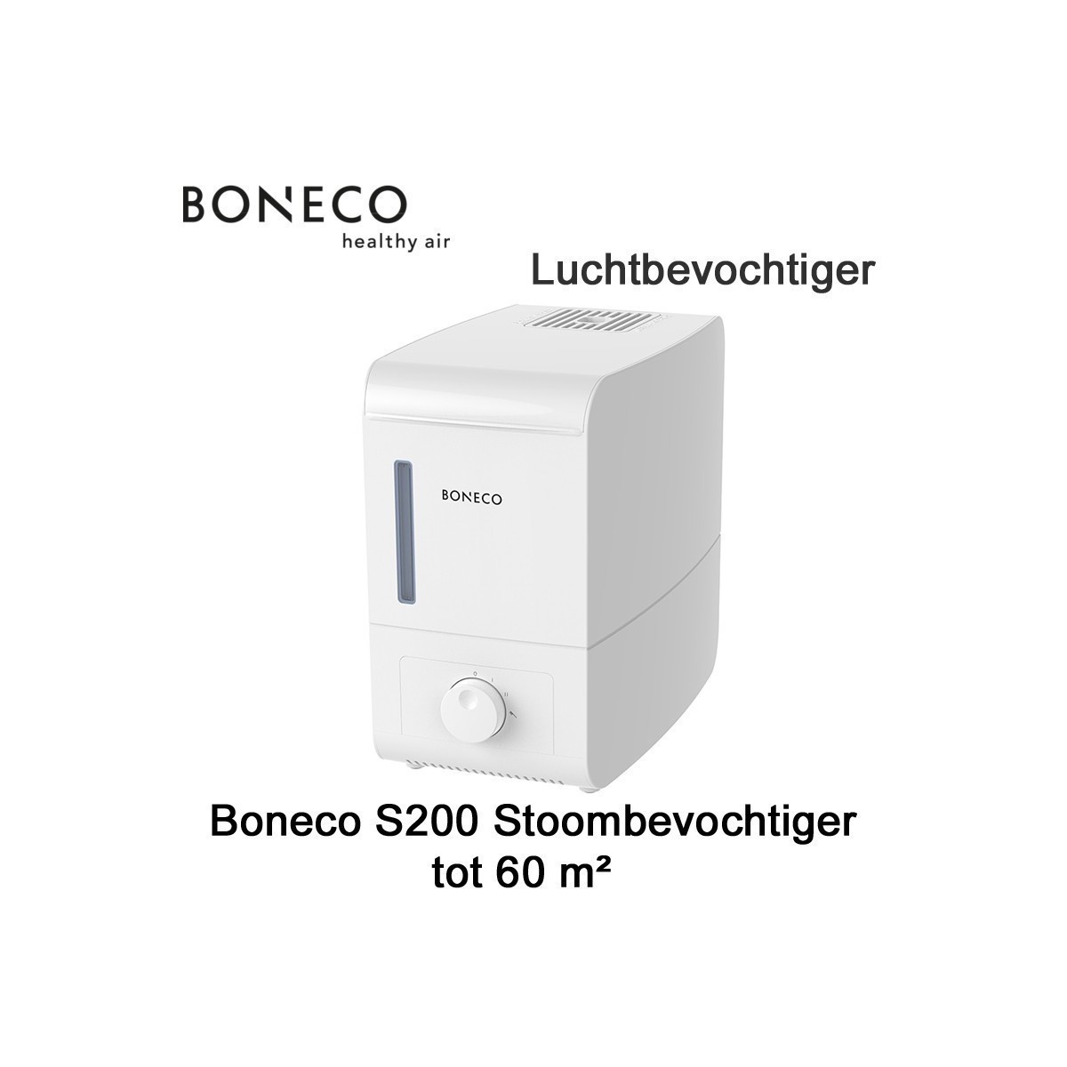 Boneco S200 stoom-luchtbevochtiger tot 60 m²|Luchtreinigeronline