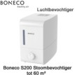 Boneco S200 stoom-luchtbevochtiger tot 60 m²|Luchtreinigeronline