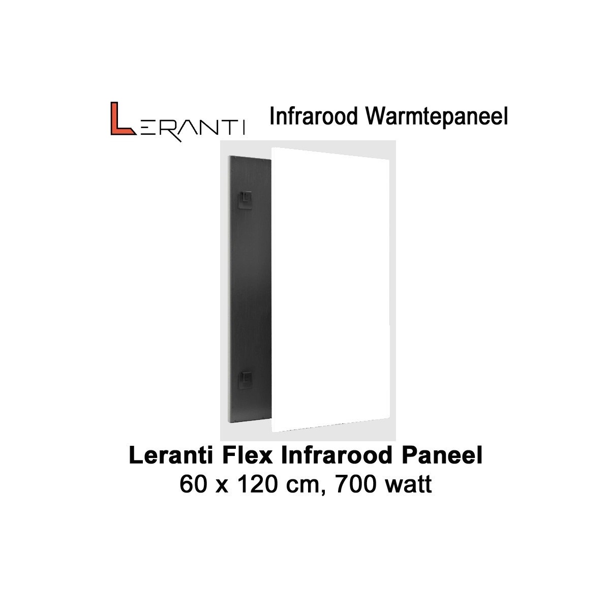 Leranti Flex 700 Watt infrarood paneel, 60 x 120 cm|Luchtreinigeronline