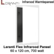 Leranti Flex 700 Watt infrarood paneel, 60 x 120 cm|Luchtreinigeronline