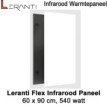 Leranti Flex 540 Watt infrarood paneel, 60 x 90 cm|Luchtreinigeronline