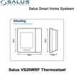 Salus VS20WRF Thermostaat met SR600 of SPE600 Ontvanger|Luchtreinigeronline