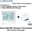 Salus SQ610RF Quantum Thermostaat met SR600 of SPE600 Ontvanger|Luchtreinigeronline