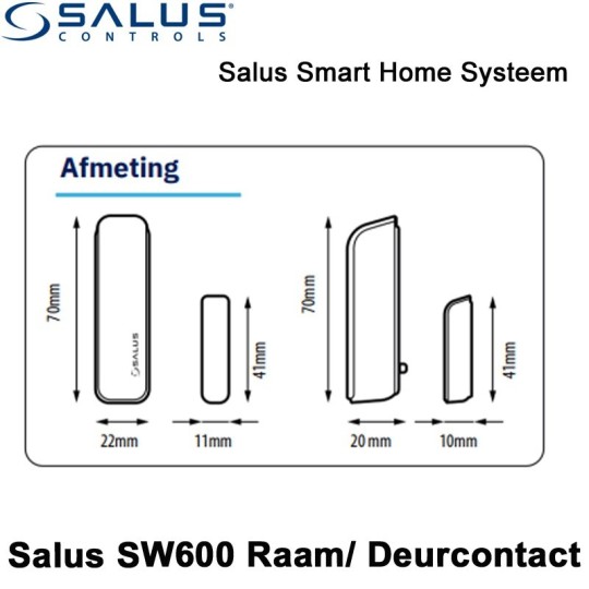 Salus SW600 Raam/ Deurcontact|Luchtreinigeronline