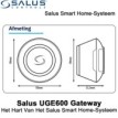 Salus Smart Home UGE600 Universele Gateway|Luchtreinigeronline