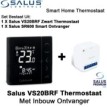 Salus VS20BRF Thermostaat Zwart met SR600 of SPE600 Ontvanger|Luchtreinigeronline