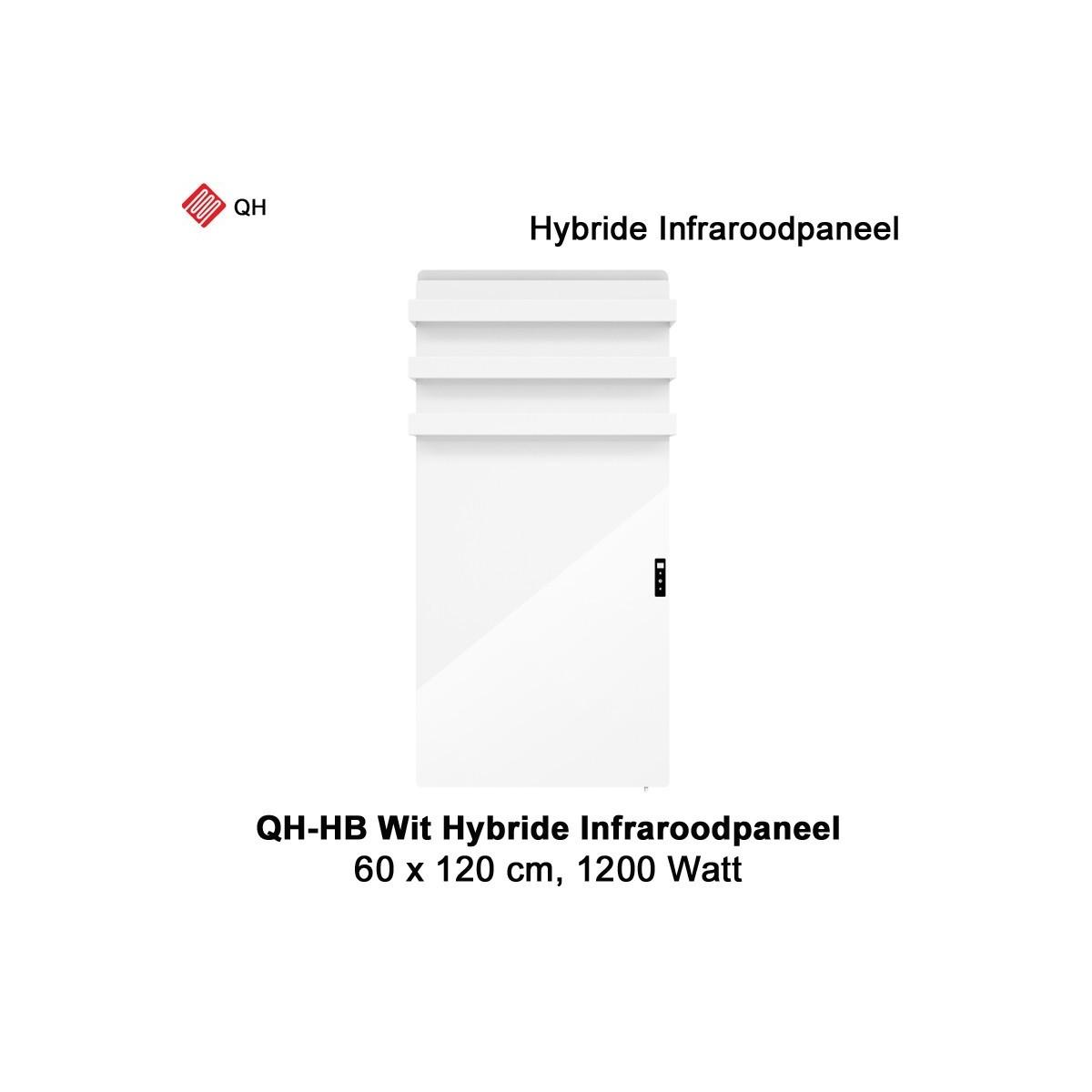 QH-HB Wit Hybride Infraroodpaneel 1200 Watt|Luchtreinigeronline