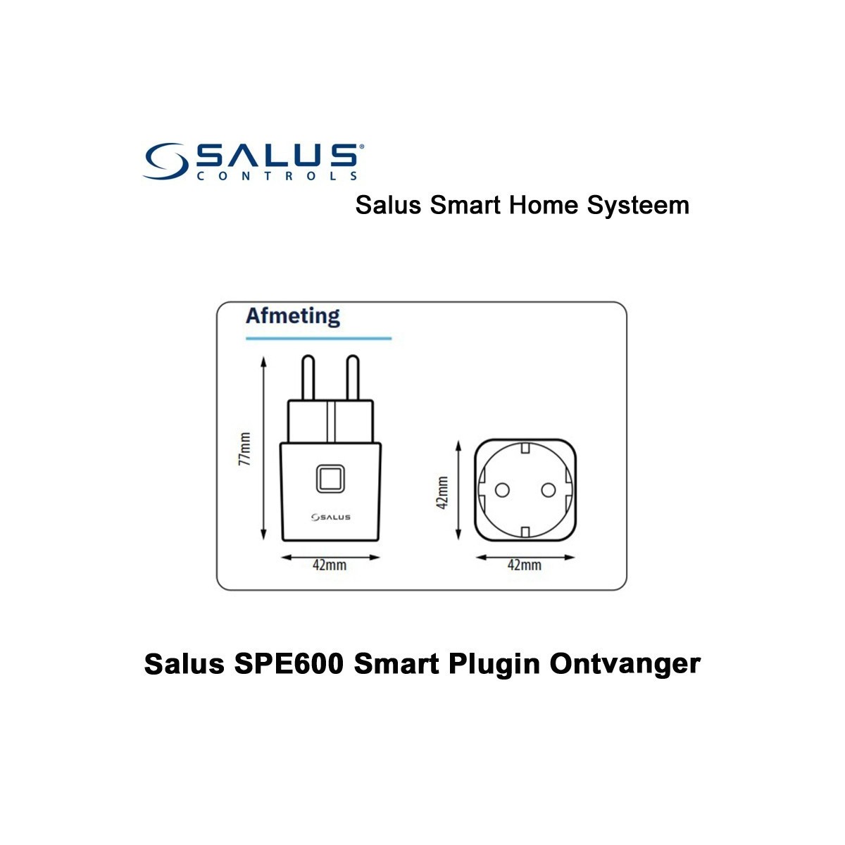 Salus Starterset UGE600 Home Gateway Met VS20BRF Thermostaat zwart en SR600 of SPE600 Ontvanger|Luchtreinigeronline