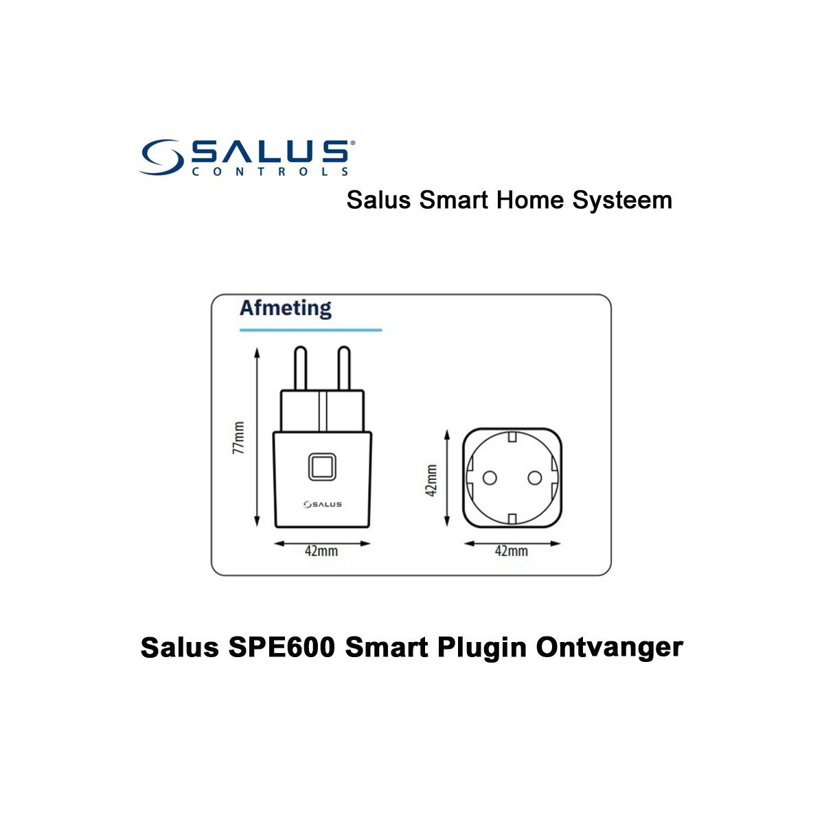 Salus Starterset UGE600 Home Gateway Met SQ610RF Quantum Thermostaat en SR600 of SPE600 Ontvanger|Luchtreinigeronline