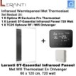 Leranti ST Essential 720 Watt infrarood paneel met Optima W Exclusive Pro wifi thermostaat en ontvanger|Luchtreinigeronline