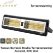 Tansun Sorrento Double 3000 Watt Terrasverwarmer|Luchtreinigeronline