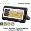 Tansun Sorrento 2000 Watt Terrasverwarmer|Luchtreinigeronline