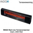 W2Go Red Line Terrasverwarmer 2000 watt|Luchtreinigeronline