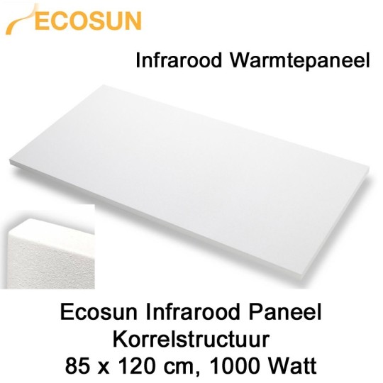 Ecosun Infrarood Paneel 1000 Watt 120 x 85 cm|Luchtreinigeronline